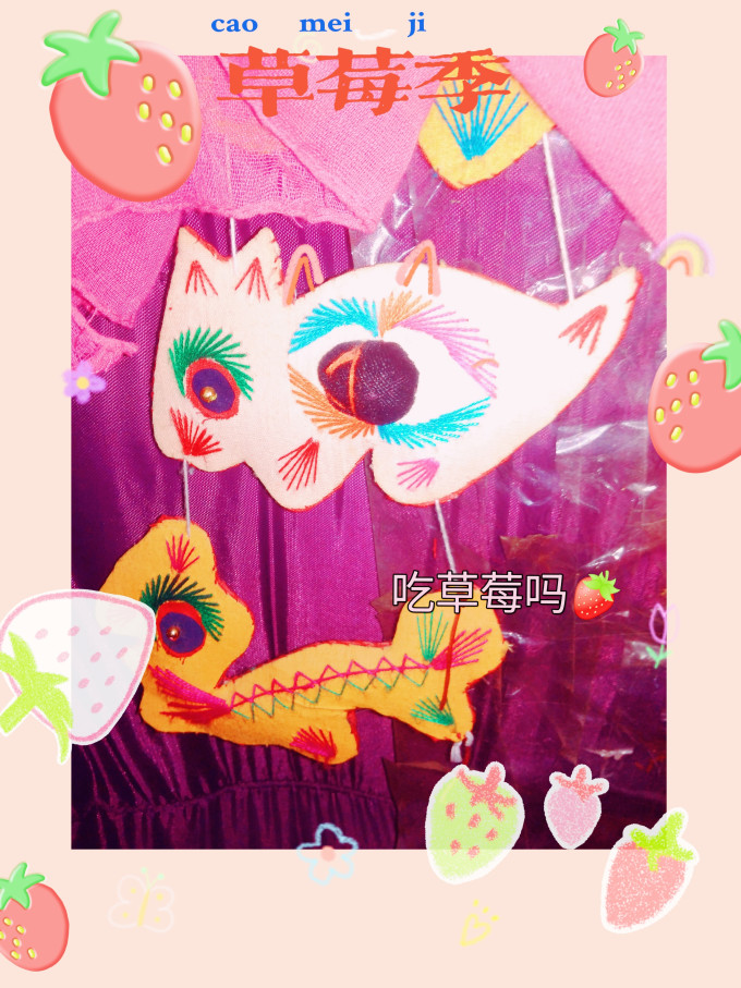王的手创布艺绣品