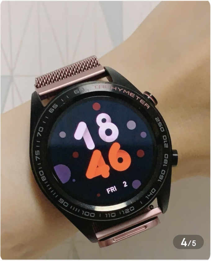 荣耀智能手表怎么样 少女心爆棚~华为荣耀magic智能手表_什么值得买