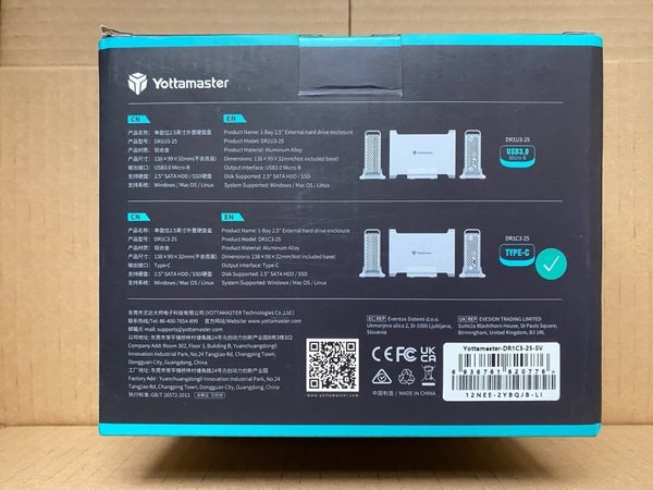 Yottamaster2.5英寸铝合金硬