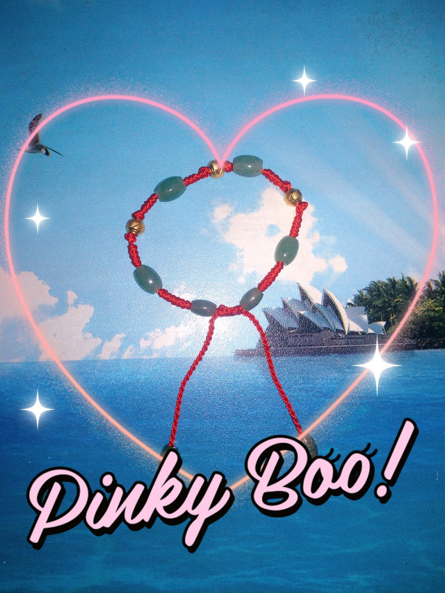 金枝玉叶和田玉手链~有转运的预兆哦！