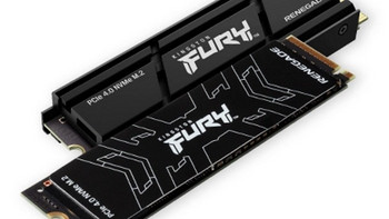 金士顿发布新款 FURY Renegade“叛逆者”固态硬盘，强化散热、7.3GB/s连读