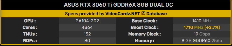 升级了显存：华硕将发布 RTX 3060 Ti GDRR6X DUAL 非公卡