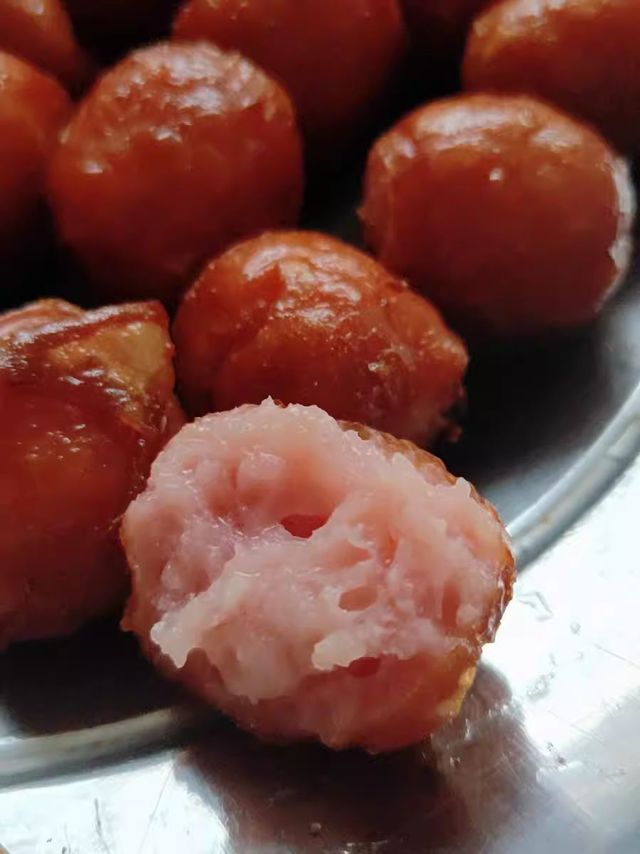 皇家小虎一口爆汁肠德式烟熏蜜汁肠脆皮烤肠