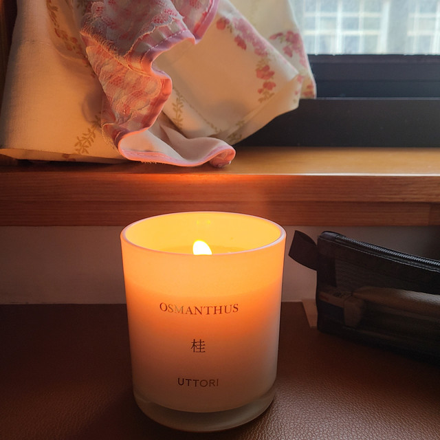还不错，蜡烛比赠送的桂花香水好闻。