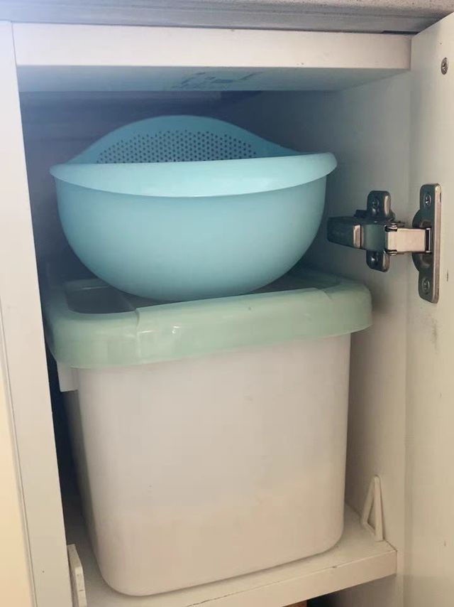 淘米滤水的时候终于不怕把米倒出来了