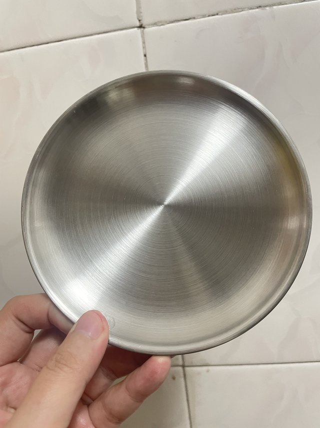 突然get到了这个小小的不锈钢碟碟