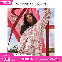 VICTORIA'S SECRET 维多利亚的秘密 法兰绒家居服套装*1+热肤超模衣套装*1