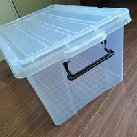收纳箱透明塑料衣柜整理盒储物盒子