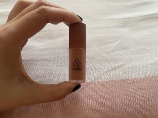 第一次用液体眼影，很神奇的质感