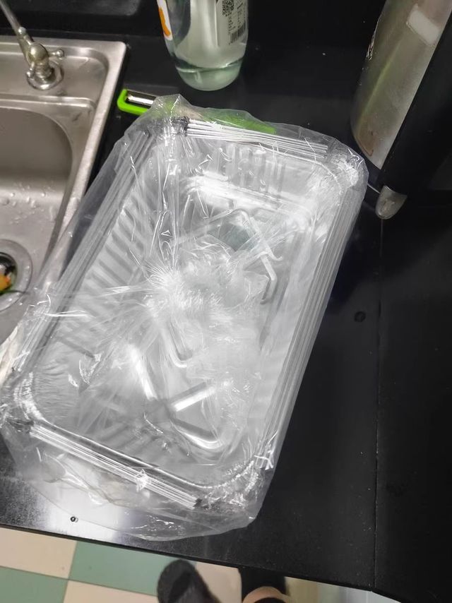 锡纸盒烧烤专用家用空气炸锅锡纸盘碗商用外