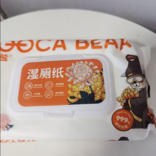 嘟咔熊湿厕纸
