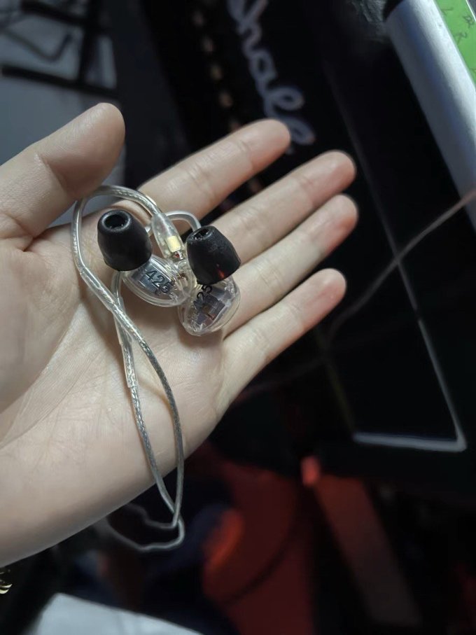 shure舒尔se425双单元动铁有线耳机