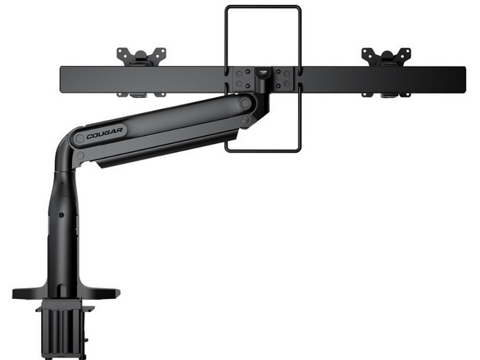 骨伽COUGAR 发布 DUO35 液压臂支架，能上双34英寸屏