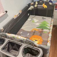 婴儿床可折叠多功能宝宝摇篮床便携式