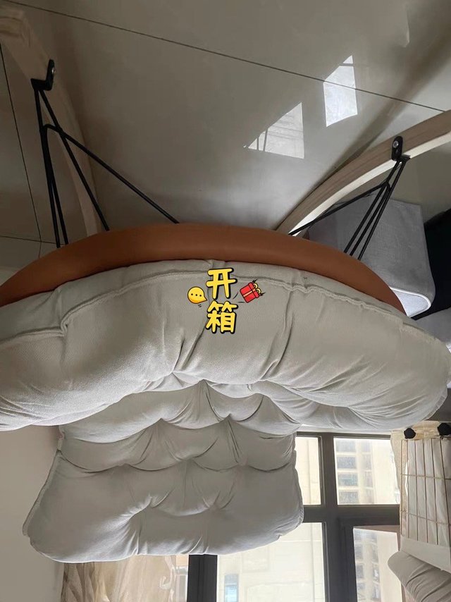 这个摇摇椅真的好舒服