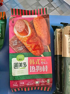 韩式热狗棒，一口爆出鲜香肉汁。