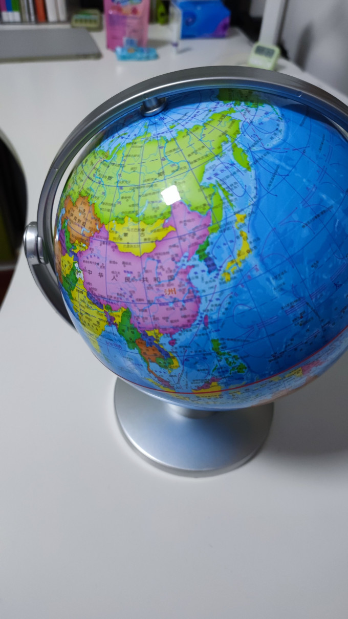 晨光地球仪怎么样 制作精美,图像文字清晰,已经愉._什么值得买