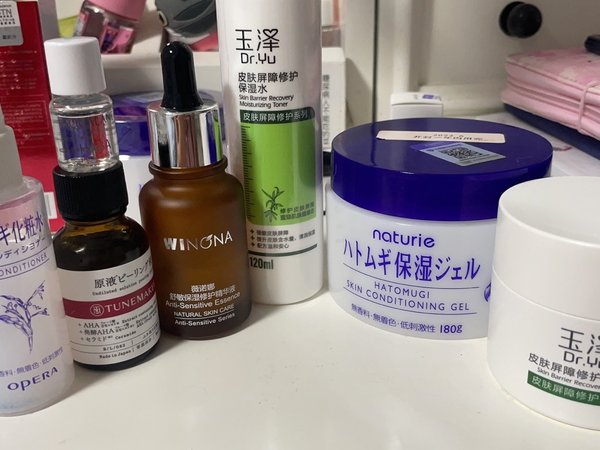 五星好评，我整了套干皮敏感肌大套装！！五