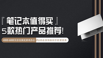 效率和生产力 篇五：什么笔记本值得买，5款4000-6000元价位热门产品推荐！ 