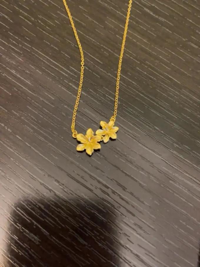 六福珠宝黄金项链