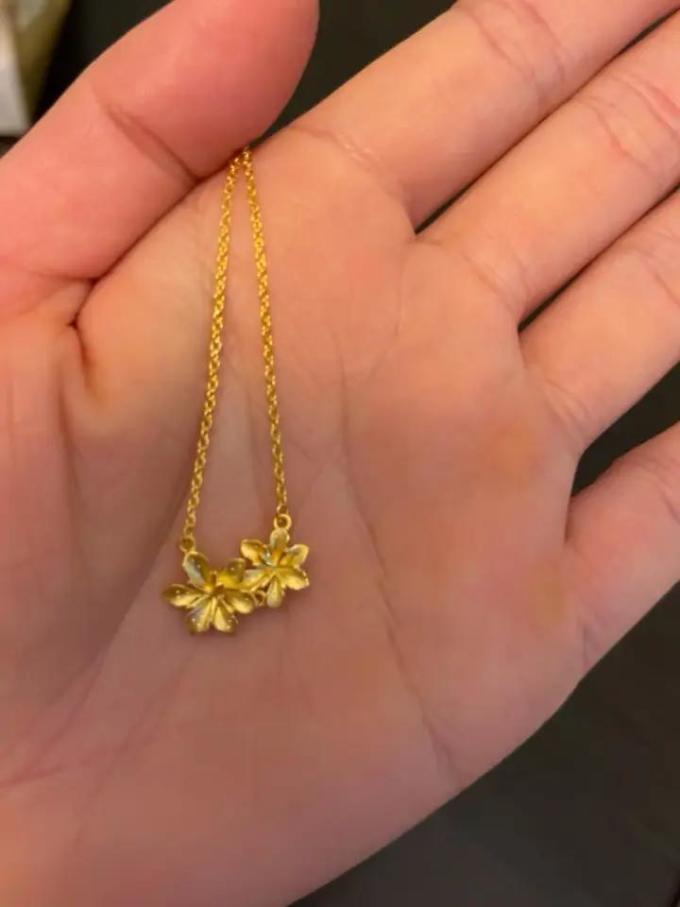 六福珠宝黄金项链