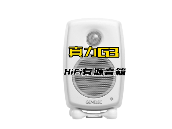 无锡迩东音频馆/真力G3桌面有源HiFi监听音箱