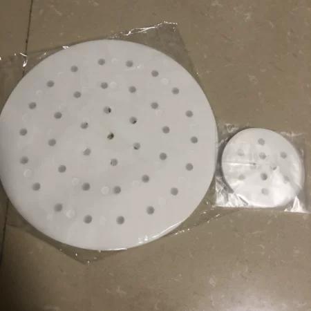 一次性蒸笼纸蒸包子蒸笼垫专用纸垫家用不粘