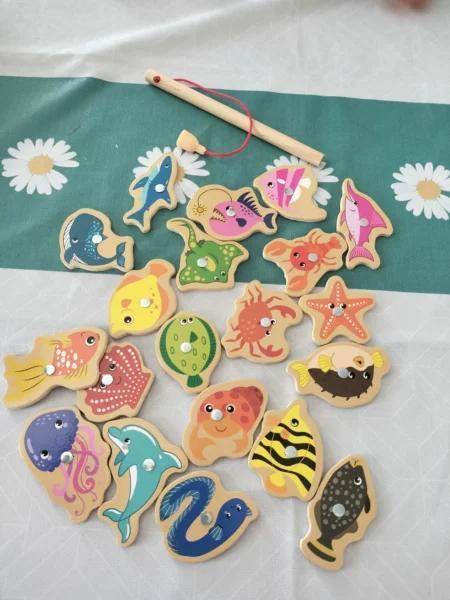 很实用的儿童钓鱼早教玩具