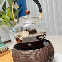 蒸煮茶壶玻璃纯手工泡茶壶电陶炉煮茶器茶具套装