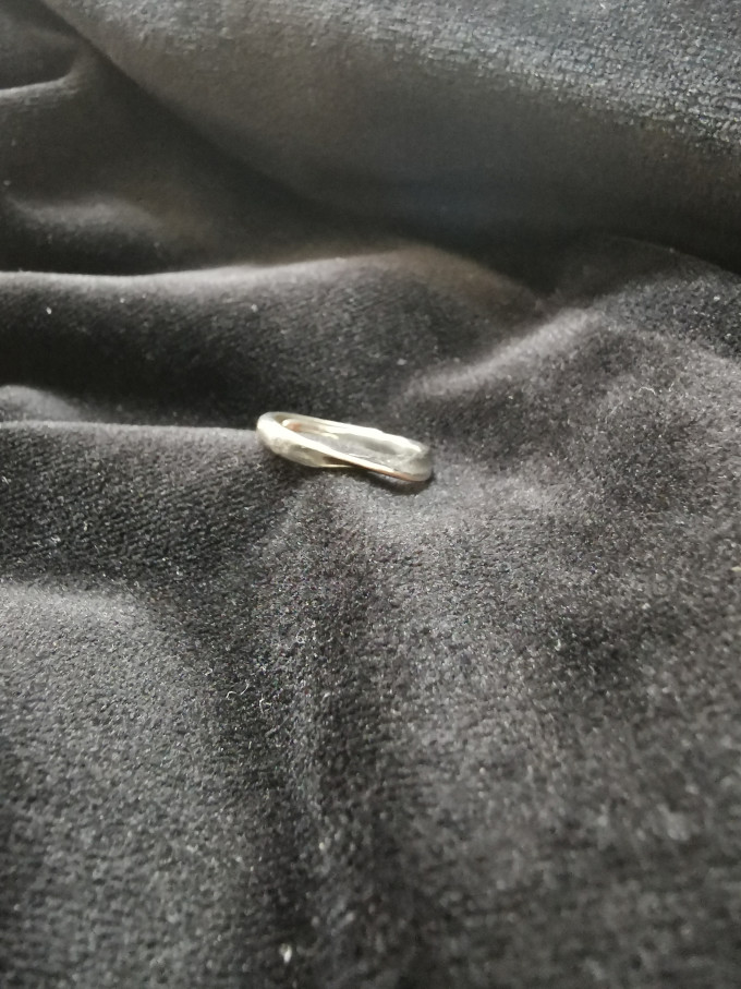 范琦银戒指
