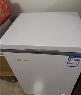 美的(Midea)100升 低霜家用囤货小冷柜 