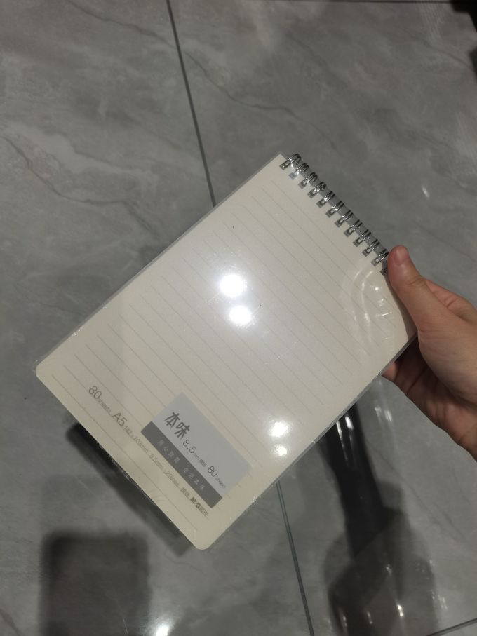 晨光纸质笔记本