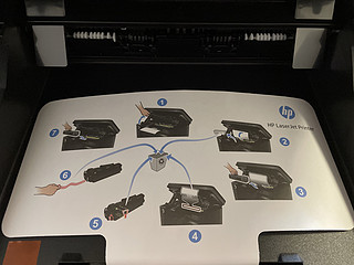 惠普M126nw黑白激光一体机晒物