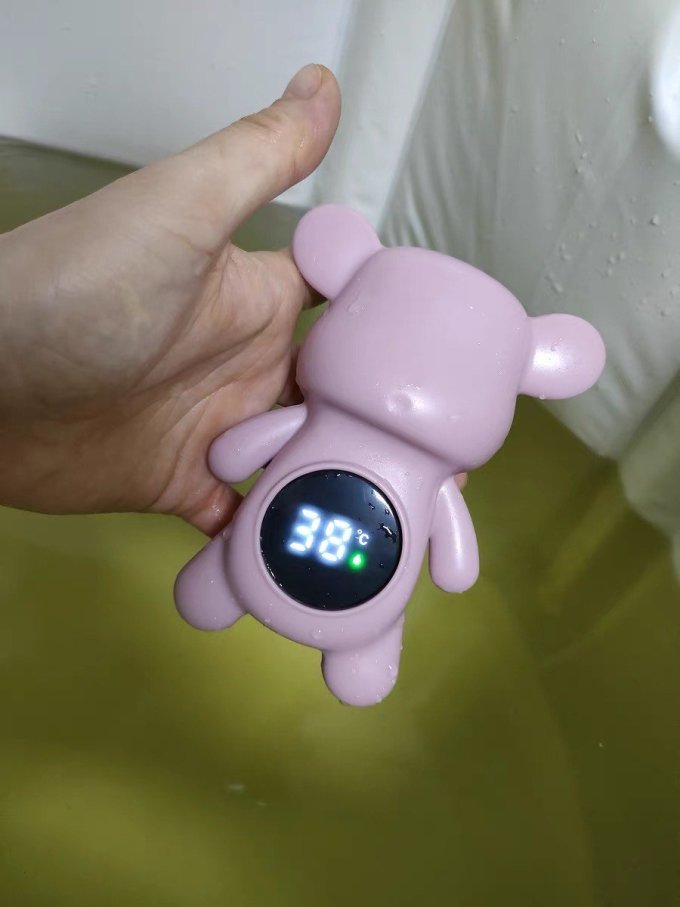 可爱又准确的儿童洗澡水温计