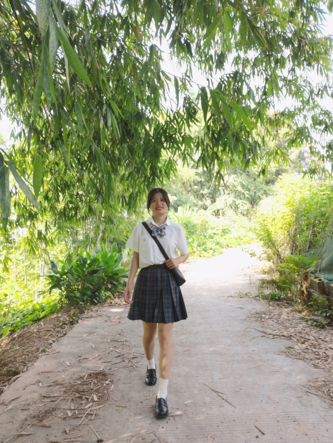 朴樱JK制服