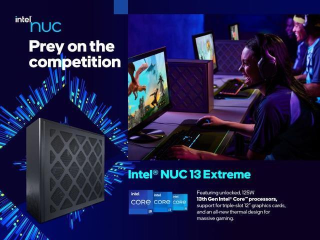 英特尔发布 NUC 13 Extreme 迷你 PC：为游戏性能设定新标准