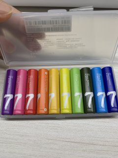 站内一块钱抢的小米彩虹🌈电池，真香