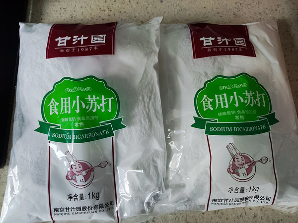 家用泡果蔬，还得小苏打