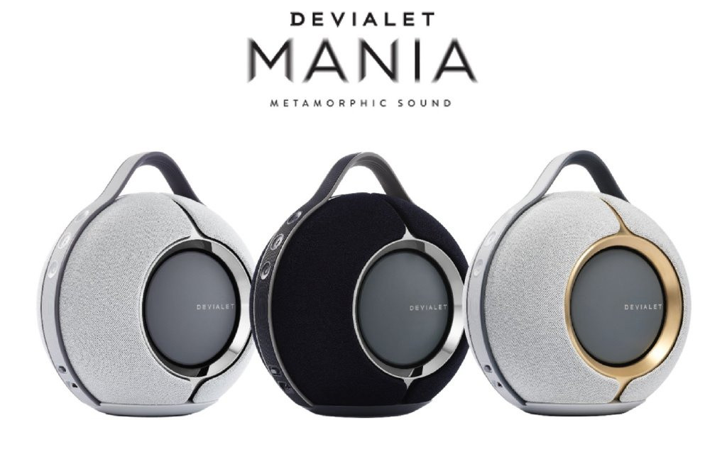 帝瓦雷发布首款高保真便携式音响 Devialet Mania 狂潮，动静皆宜