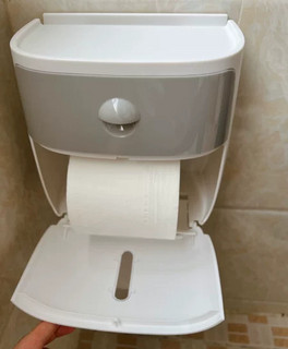纸巾盒壁挂式防水厕纸盒免打孔