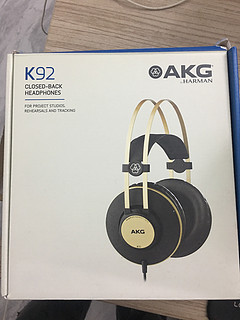 akg k92 有线头戴耳机