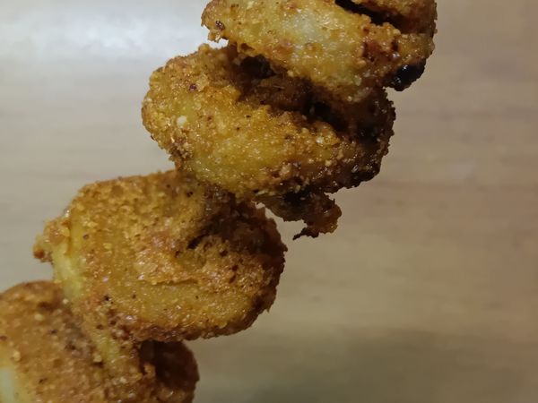天哪，这个烤面筋也太好吃了吧！