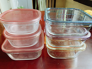 烘焙模具饭盒二合一的怡万家玻璃保鲜盒