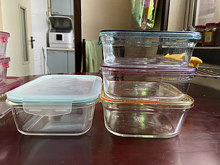 烘焙模具饭盒二合一的怡万家玻璃保鲜盒
