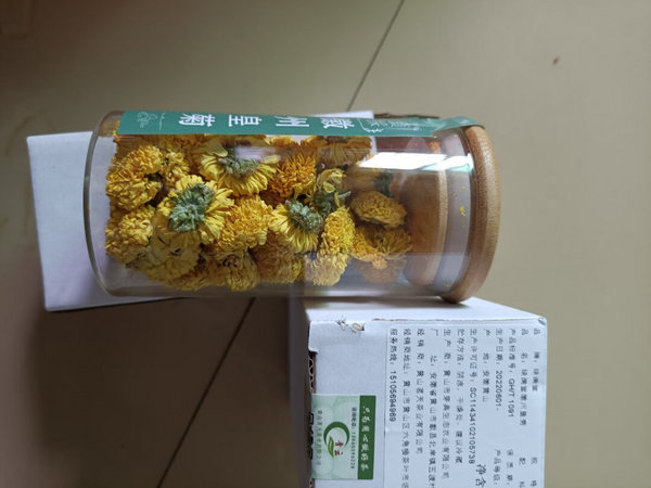 我就是冲着包装来的，菊花打开闻到的味道和