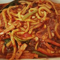 爱吃新疆炒米粉，辣味十足