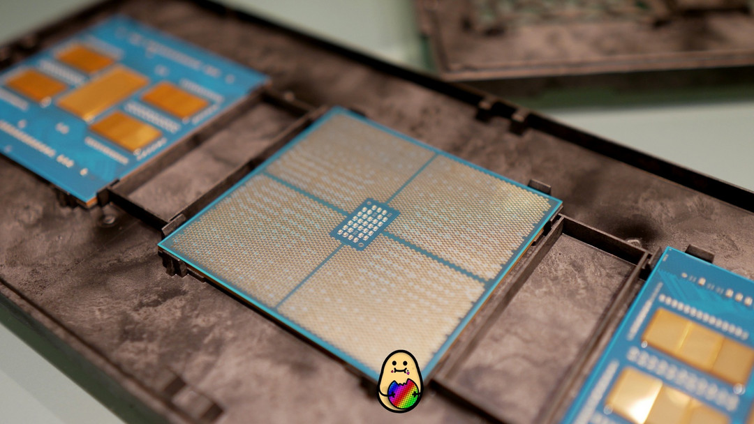 AMD 第四代霄龙处理器图赏，96核“庞然大物”