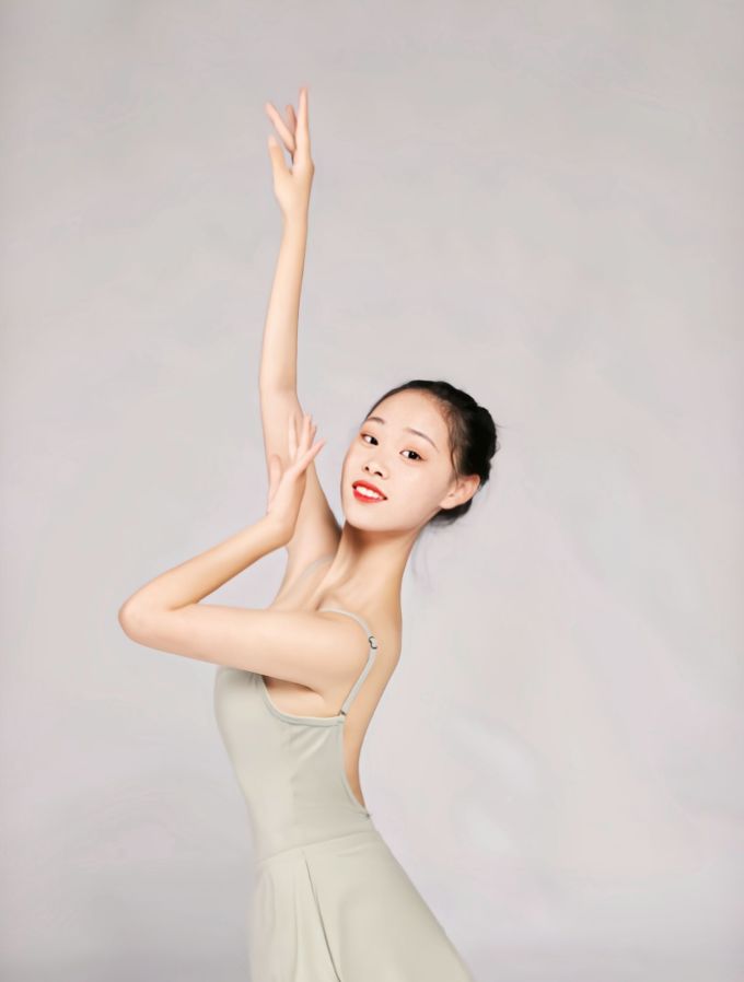 艺考舞蹈 体操服吊带形体服