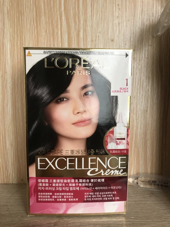 巴黎欧莱雅染发膏