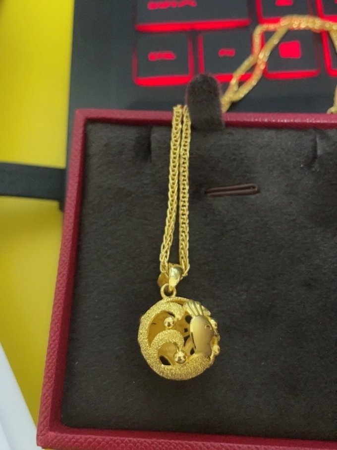 六桂福黄金项链